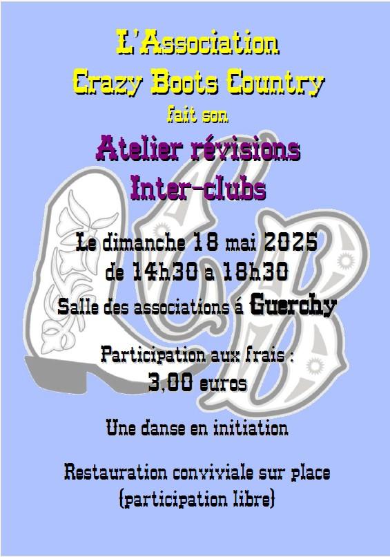 Affiche atelier revisions guerchy